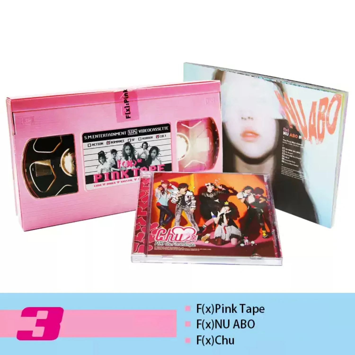 K-Pop Girl Group Studio Albums Retro VHS Cassette Style Creative Packaging Youthful Design Collectible CD Records
K-Pop Girl Group Studio Albums Retro VHS Cassette Style Creative Packaging Youthful Design Collectible CD Records
