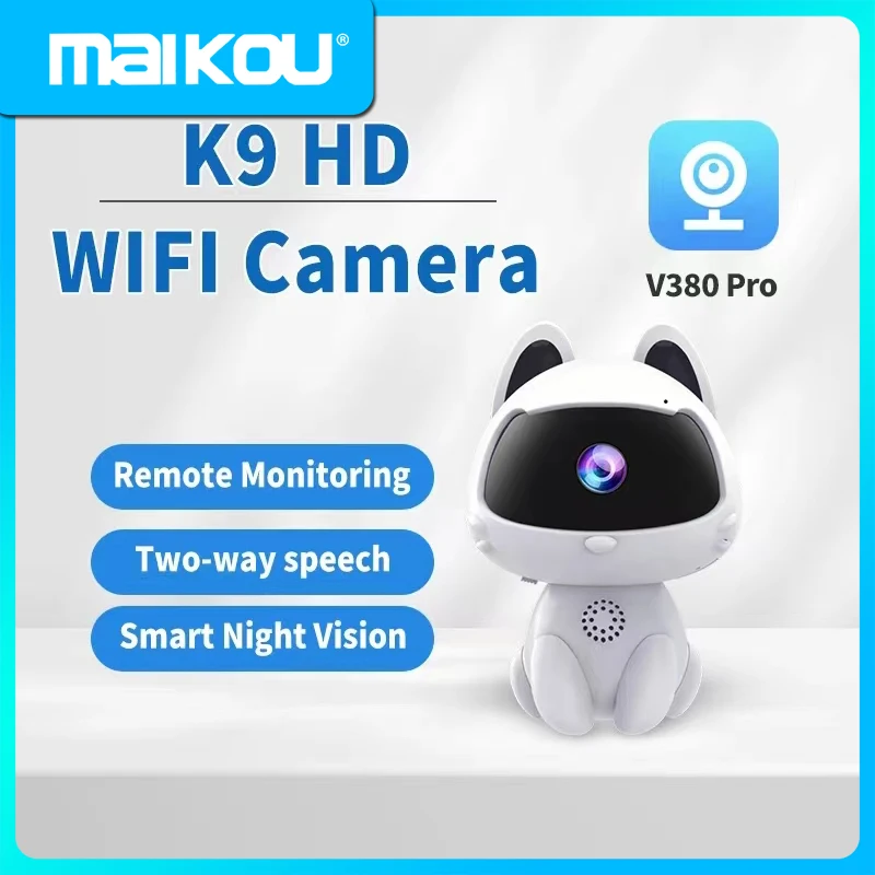 Home Pet Security Camera, HD Monitor, Mini Camera, Smart Night Vision, Two-Way Audio, Wireless WiFi Cell Phone Remote Monitoring
Home Pet Security Camera, HD Monitor, Mini Camera, Smart Night Vision, Two-Way Audio, Wireless WiFi Cell Phone Remote Monitoring