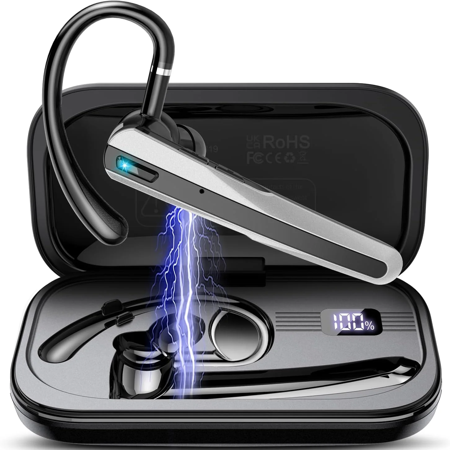 Bluetooth Earphones 5.4 Headphones Stereo Handsfree Noise Canceling Wireless Business Headset With ENC Mic for iPhone Android
Bluetooth Earphones 5.4 Headphones Stereo Handsfree Noise Canceling Wireless Business Headset With ENC Mic for iPhone Android