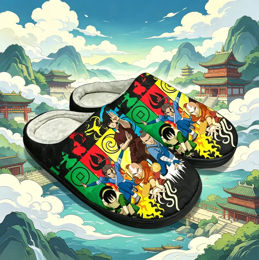 Avatar The Last Airbender Cotton Slippers Unisex Anime Cartoon Aang Sokka Warm Winter Indoor Shoes
Avatar The Last Airbender Cotton Slippers Unisex Anime Cartoon Aang Sokka Warm Winter Indoor Shoes