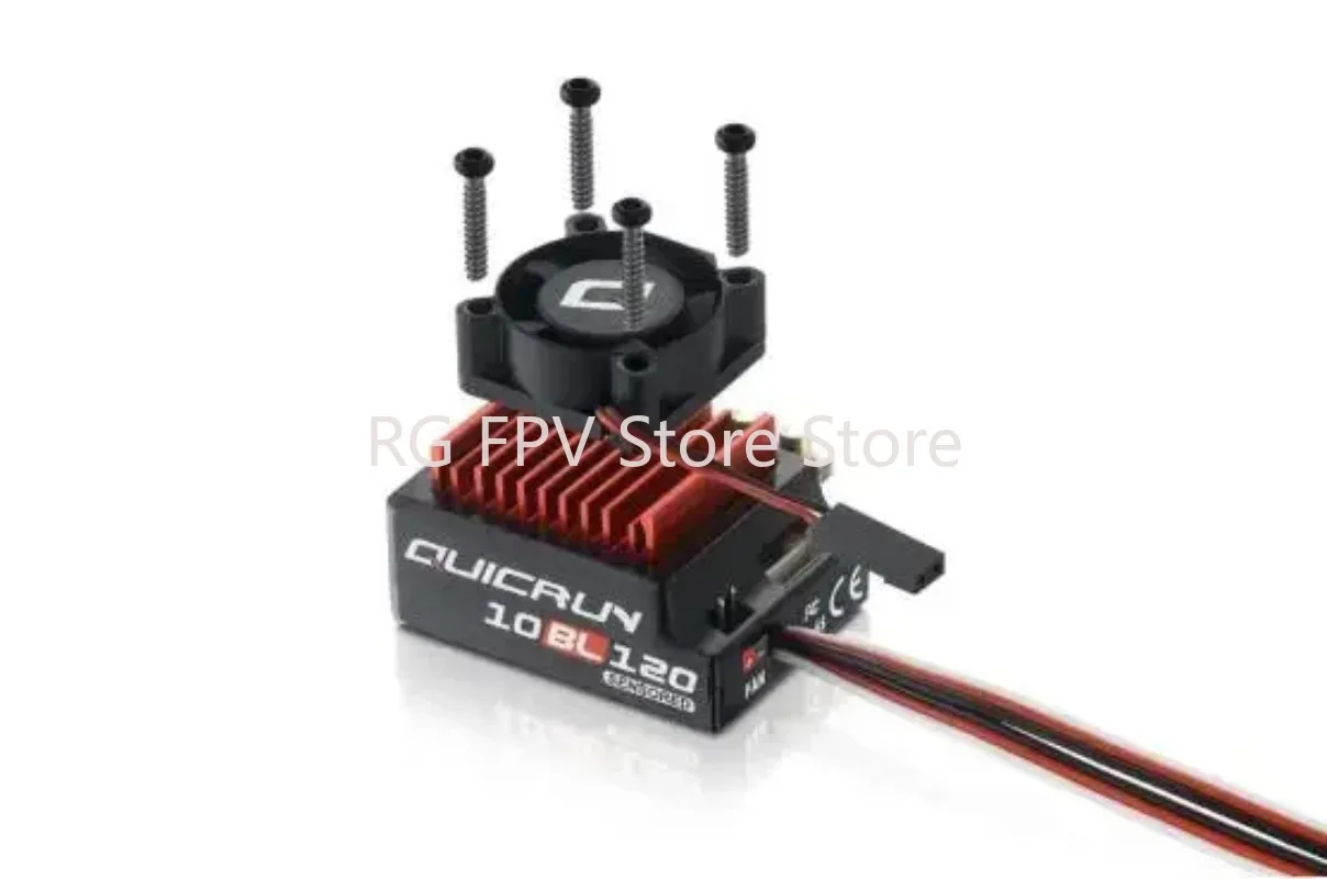 Original Hobbywing QUICRUN 10BL120 Sensored 120A 2-3S Lipo Speed Controller Brushless ESC for 1/10 1/12 RC Car
Original Hobbywing QUICRUN 10BL120 Sensored 120A 2-3S Lipo Speed Controller Brushless ESC for 1/10 1/12 RC Car