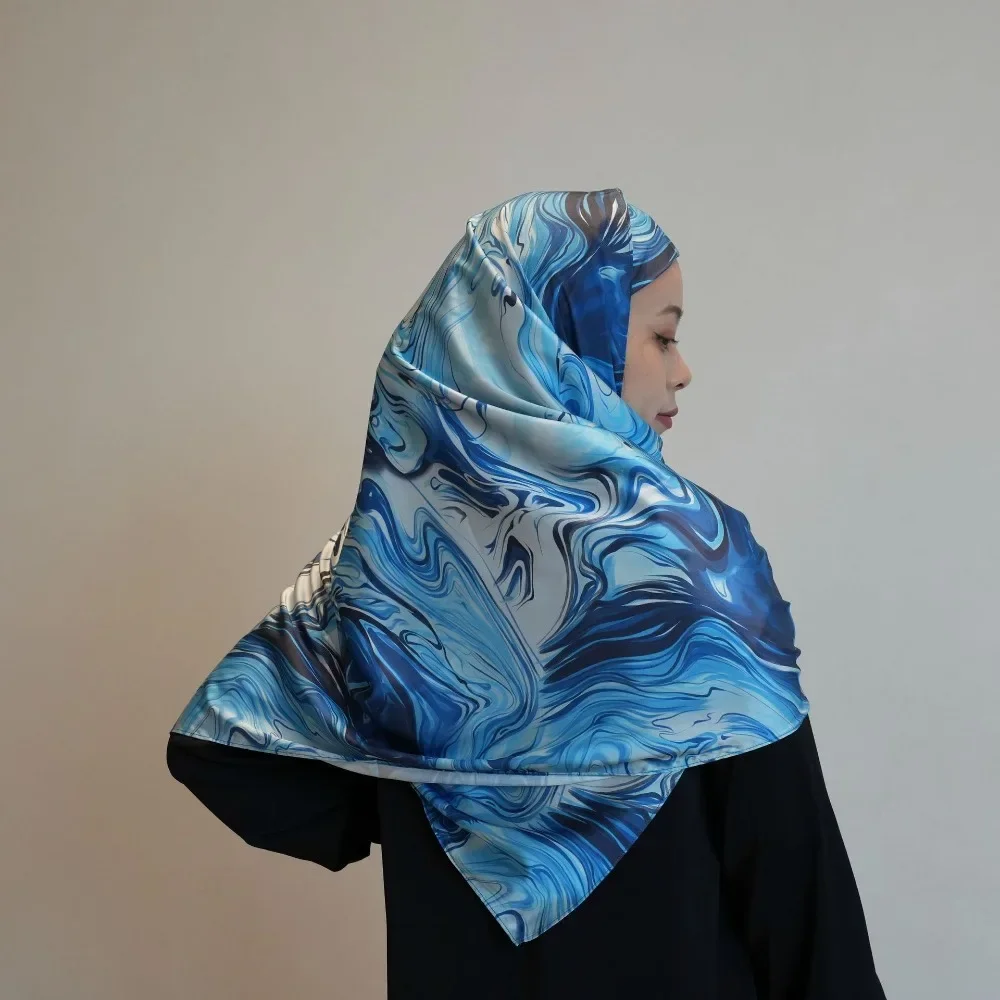 New Satin Chiffon Hijabs for Woman Stingle Satin Tie-Dye Printed Turban Understamp Hijab Foulard En Mousseline Pashmina Scarf
New Satin Chiffon Hijabs for Woman Stingle Satin Tie-Dye Printed Turban Understamp Hijab Foulard En Mousseline Pashmina Scarf