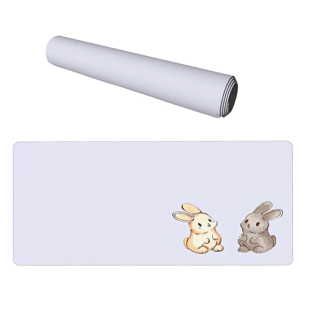 Cute Cartoon Bunny Large Desk Mat, Kawaii Yellow & Gray Rabbit Extended Mouse Pad, Non-Slip Desk Pad for Home Office Decor
Cute Cartoon Bunny Large Desk Mat, Kawaii Yellow & Gray Rabbit Extended Mouse Pad, Non-Slip Desk Pad for Home Office Decor