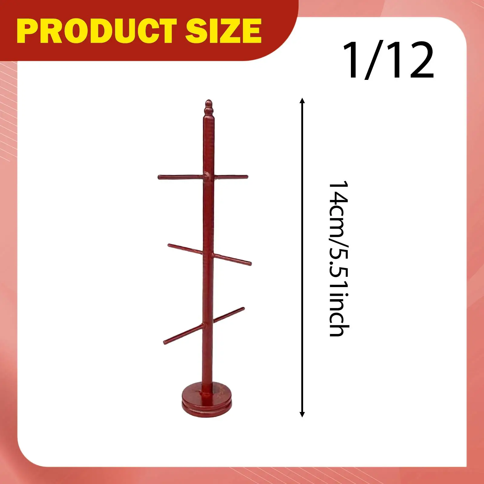 1:12 Dollhouse Coat Rack Mini Furniture Model Pretend Play Micro Landscape Life Scene Scenery Decor Miniature Coat Rack
1:12 Dollhouse Coat Rack Mini Furniture Model Pretend Play Micro Landscape Life Scene Scenery Decor Miniature Coat Rack