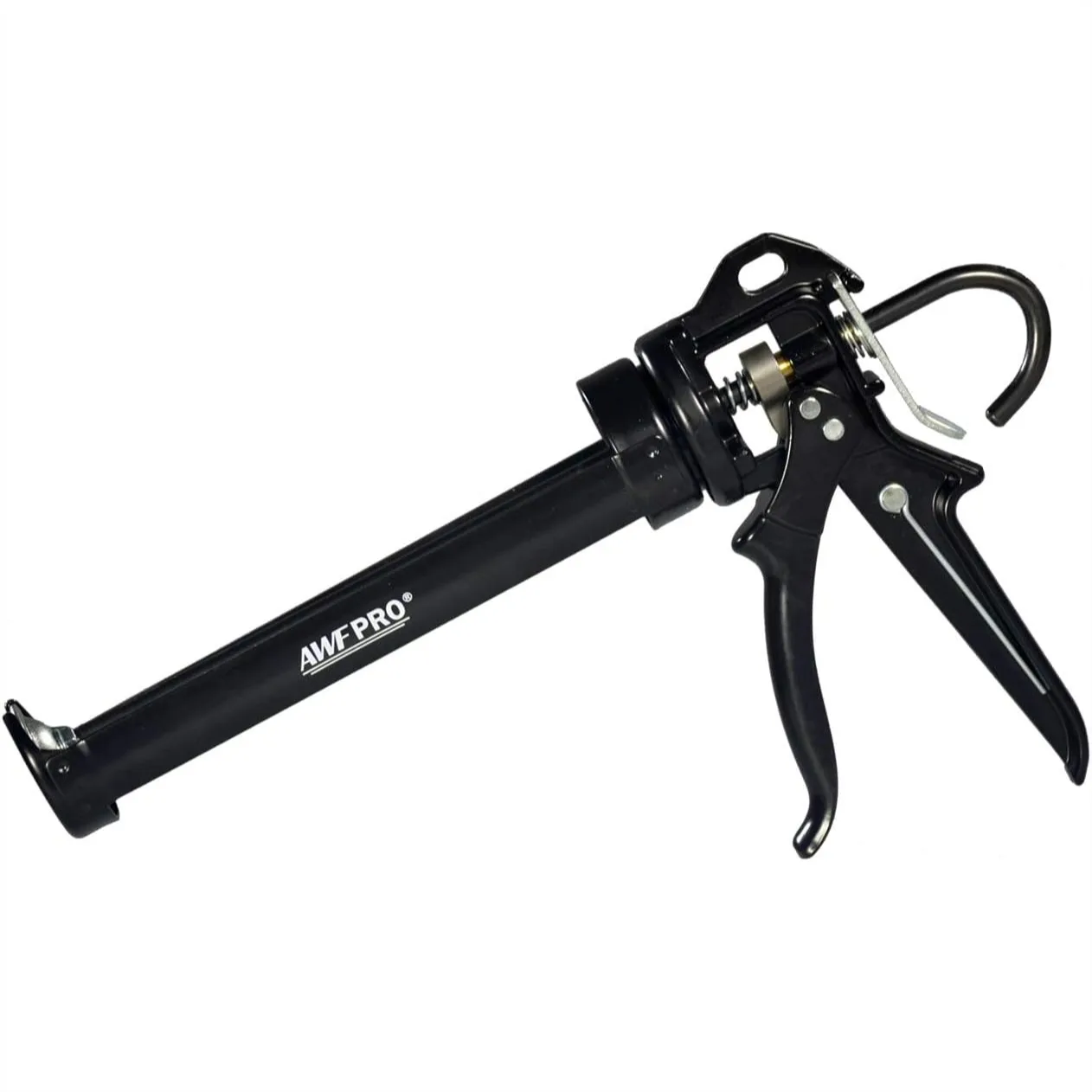 Heavy Duty Caulk Gun with 18:1 Thrust Ratio, Steel Frame, Rotating Barrel & No Drip Design for Smooth Sealing Applications
Heavy Duty Caulk Gun with 18:1 Thrust Ratio, Steel Frame, Rotating Barrel & No Drip Design for Smooth Sealing Applications
