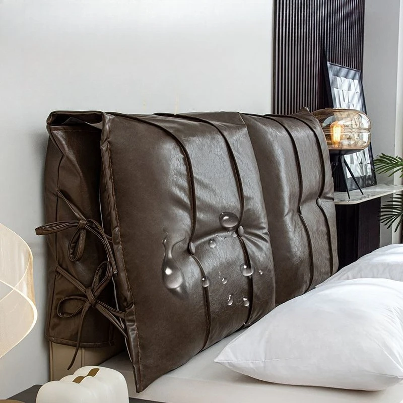 Retro Bedside Cushion Soft Bag Bedside Oil Wax Leather Cushion Backrest Bedroom Backrest Cushion for Support Modern Home Decor
Retro Bedside Cushion Soft Bag Bedside Oil Wax Leather Cushion Backrest Bedroom Backrest Cushion for Support Modern Home Decor