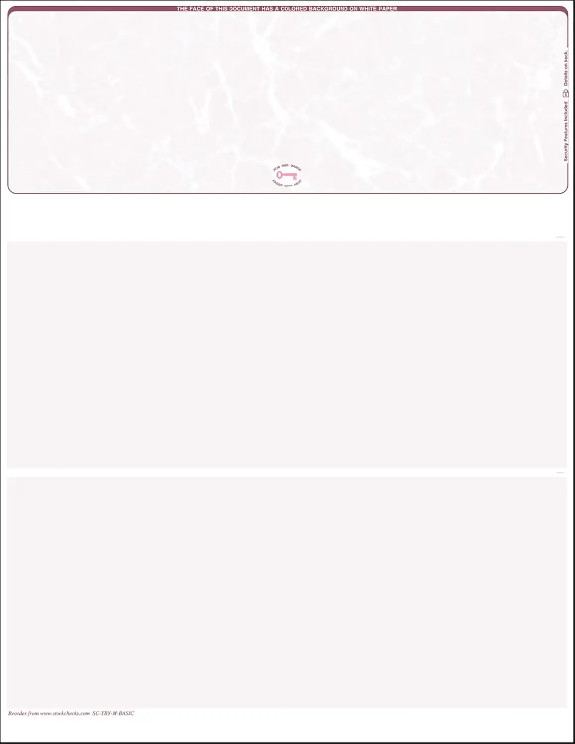 2000 Sheets Burgundy Marble Laser Check Stock, Top Position Blank Laser Checks for Business Personal Bank Use
2000 Sheets Burgundy Marble Laser Check Stock, Top Position Blank Laser Checks for Business Personal Bank Use