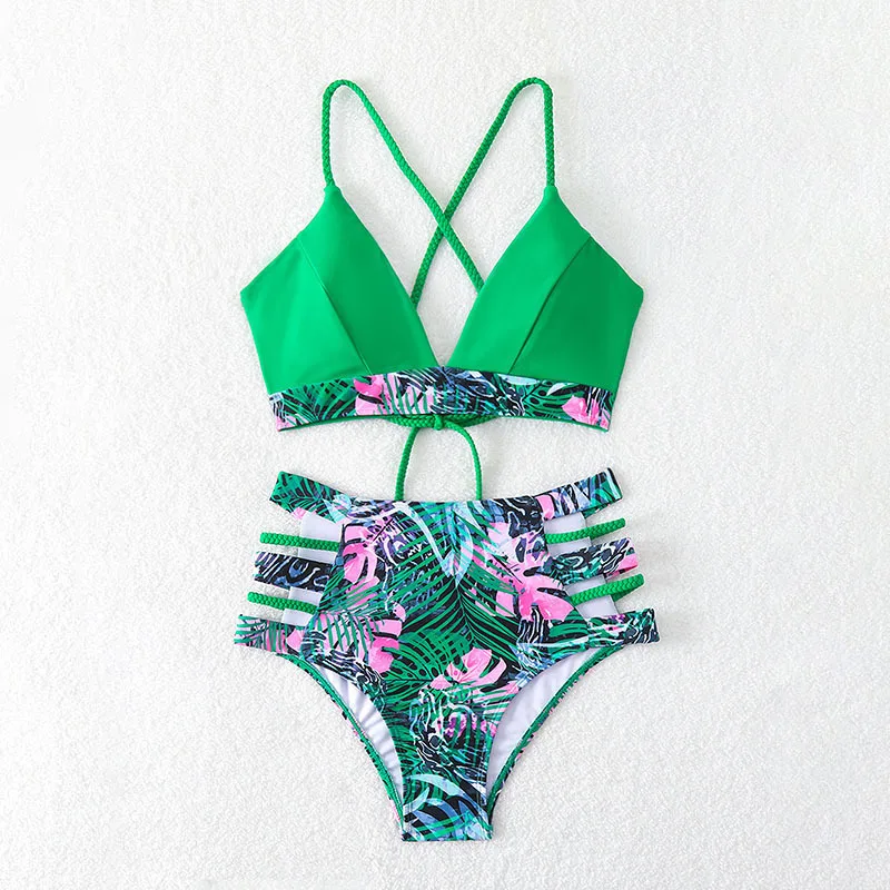 Tropical Print Bikini Set 2025 Women Drawstring Swimwear Female Push Up Swimsuit Beachwear Bathers Bathing Swimming Swim Suit
Tropical Print Bikini Set 2025 Women Drawstring Swimwear Female Push Up Swimsuit Beachwear Bathers Bathing Swimming Swim Suit