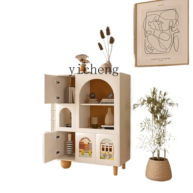 XL solid wood bedside table, living room storage locker, painted multi-functional integrated locker
XL solid wood bedside table, living room storage locker, painted multi-functional integrated locker