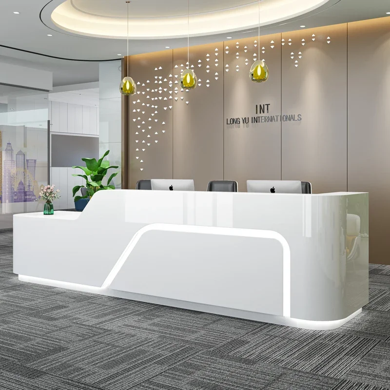 160x60x105 Cm To 600x60x105 Cm Modern Painting Reception Desk Reception Counter Shop Counter Cashier Desks Office Furniture
160x60x105 Cm To 600x60x105 Cm Modern Painting Reception Desk Reception Counter Shop Counter Cashier Desks Office Furniture