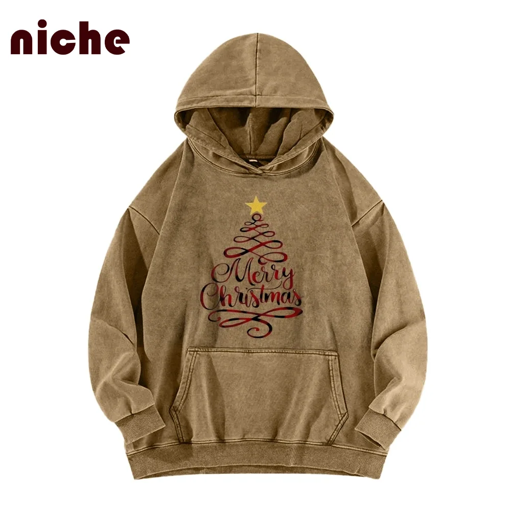 Christmas Style Simple Graphic Print Women's Hoodie Casual Loose Shoulder High Quality Fabric Trend Hooded Sweater Sweatshirt
Christmas Style Simple Graphic Print Women's Hoodie Casual Loose Shoulder High Quality Fabric Trend Hooded Sweater Sweatshirt