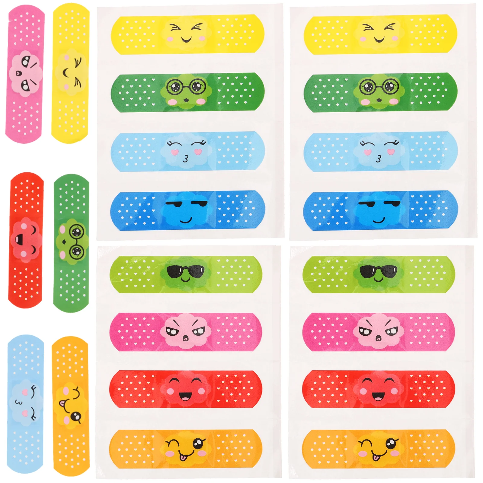 40 Pcs Cartoon Bandage Kids Bandages Cute Sport Small for Face Assortment Sticker Water Proof
40 Pcs Cartoon Bandage Kids Bandages Cute Sport Small for Face Assortment Sticker Water Proof