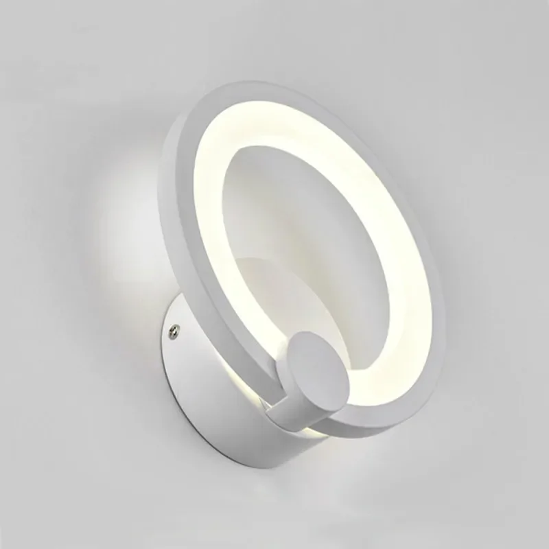 Sconce White Indoor Around arylic boby Art Deco Modern LED Wall Lamp with 12W Lighting AC100-265V
Sconce White Indoor Around arylic boby Art Deco Modern LED Wall Lamp with 12W Lighting AC100-265V