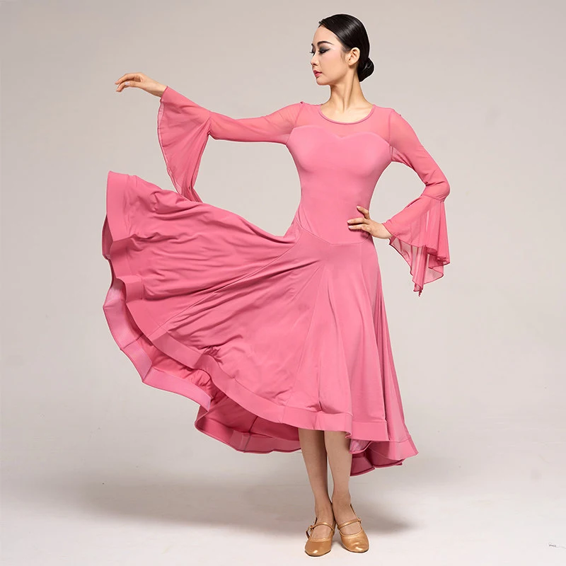 Standard Ballroom Dance Dress Women Pink Modern Dancing Outfit Waltz Social Dance Clothes Adult Ballroom Practice Dress AMY3258
Standard Ballroom Dance Dress Women Pink Modern Dancing Outfit Waltz Social Dance Clothes Adult Ballroom Practice Dress AMY3258