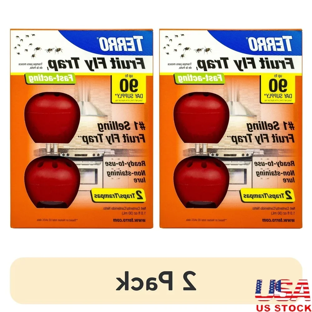 2 Pack Apple Shaped Fruit Fly Trap Non Toxic Indoor Use Effective Lure Eliminate Fruit Flies Kitchen Safe Easy Setup
2 Pack Apple Shaped Fruit Fly Trap Non Toxic Indoor Use Effective Lure Eliminate Fruit Flies Kitchen Safe Easy Setup