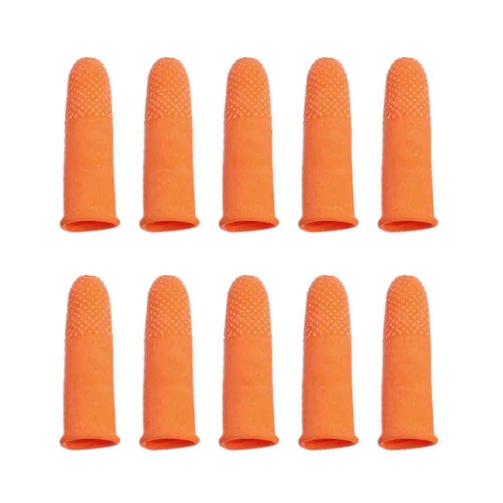 100pcs Anti-Slip Finger Sleeve Natural Emulsion Stretchable Protective For Teachers Crafters Repair Work Orange
100pcs Anti-Slip Finger Sleeve Natural Emulsion Stretchable Protective For Teachers Crafters Repair Work Orange
