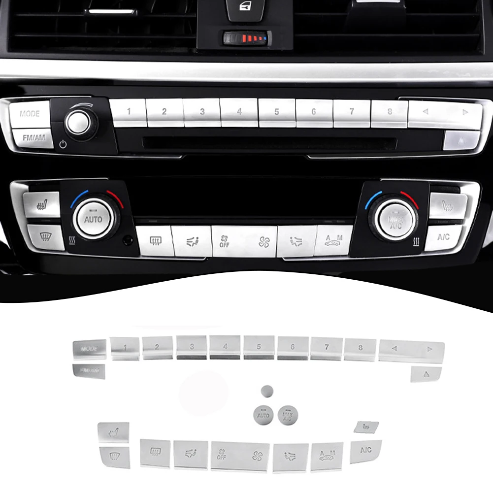 1Set/24PCS Car CD Control Panel Mode Button Cover Trim For 3 4 Series F30 F32 2013-2019/for F34 3 Series GT 2013-2019
1Set/24PCS Car CD Control Panel Mode Button Cover Trim For 3 4 Series F30 F32 2013-2019/for F34 3 Series GT 2013-2019