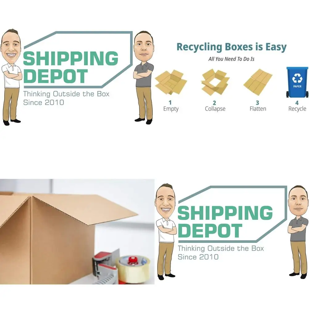 100-Pack 10x8x3 Corrugated Cardboard Boxes for Shipping, Packing, and Moving
100-Pack 10x8x3 Corrugated Cardboard Boxes for Shipping, Packing, and Moving