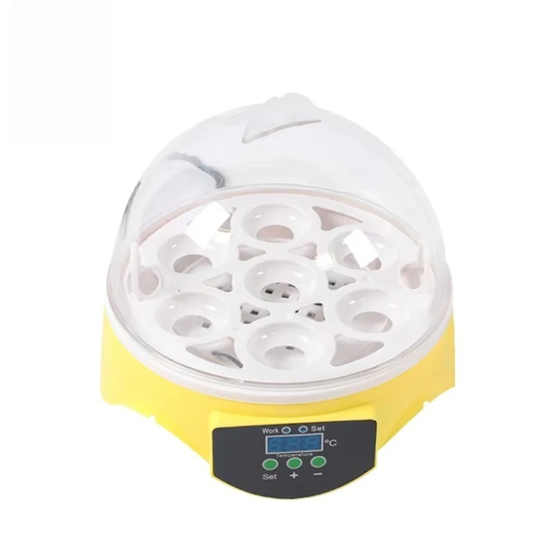 Hatching Rate Fully Automatic 7 Egg Small Egg Incubator Digital Egg Incubator for Sale
Hatching Rate Fully Automatic 7 Egg Small Egg Incubator Digital Egg Incubator for Sale