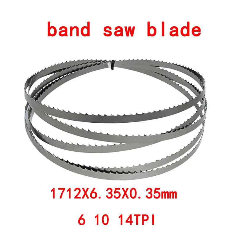 3pcs Bandsaw Blade 1712mm Band Saw Blades 1712 0.35mm 6 10 14TPI for Metabo BAS 260 Swift BAS 261 Precision Wood Plastics Curved
3pcs Bandsaw Blade 1712mm Band Saw Blades 1712 0.35mm 6 10 14TPI for Metabo BAS 260 Swift BAS 261 Precision Wood Plastics Curved
