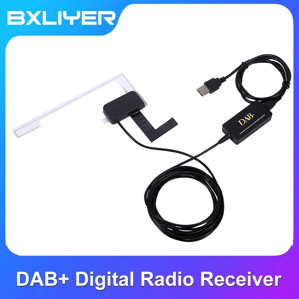 DAB/DAB+ Digital Box Radio Broadcasting Receiver FM Tuner for European FM Radio Line Out FM Output Car DVD Antenna Digital Audio
DAB/DAB+ Digital Box Radio Broadcasting Receiver FM Tuner for European FM Radio Line Out FM Output Car DVD Antenna Digital Audio