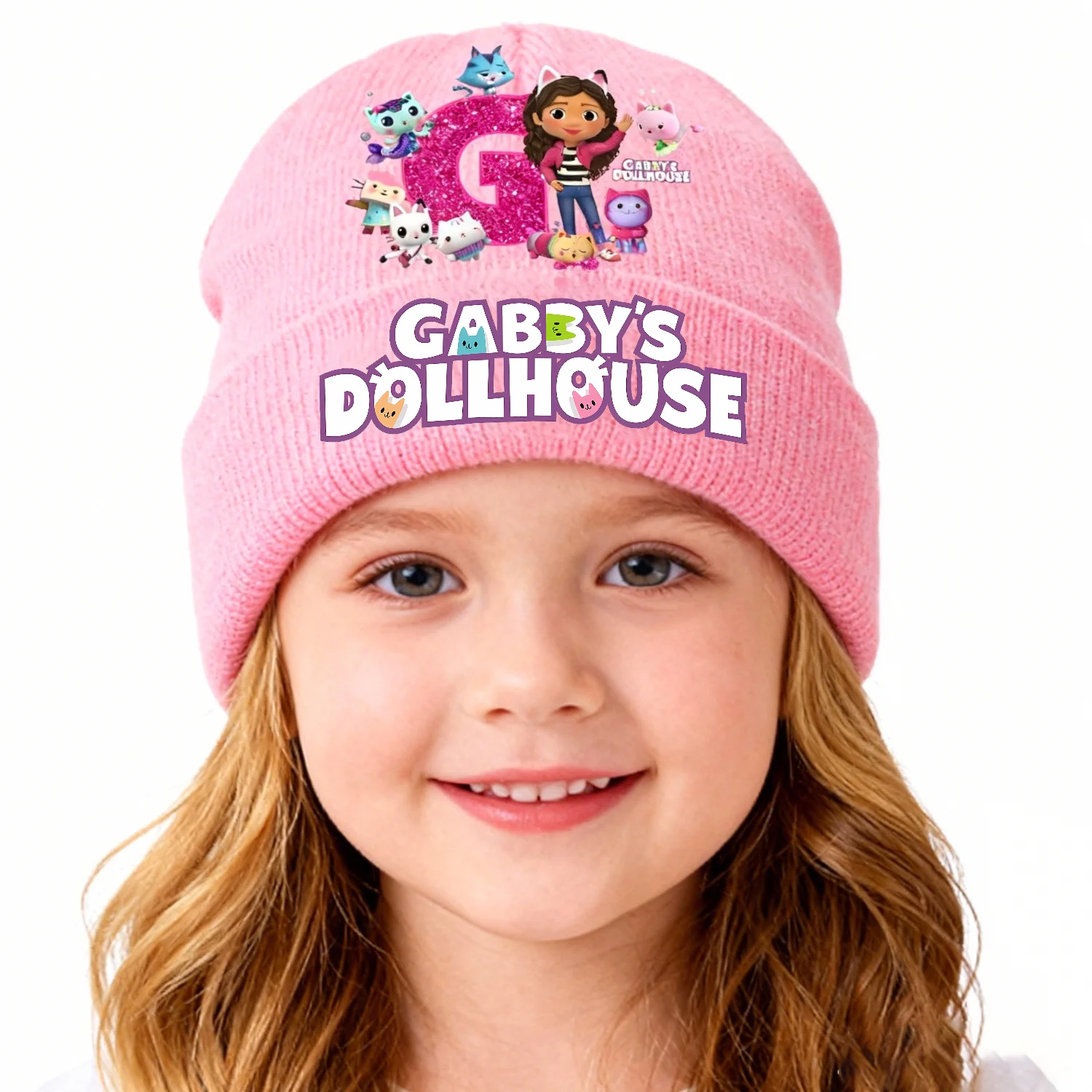 Вязаная шапка для кукольного домика Габби для детей, вязаная шапка с мультяшными буквами, кавайные розовые шапки для девочек, украшения, шапочки с черепами, детский подарок
Вязаная шапка для кукольного домика Габби для детей, вязаная шапка с мультяшными буквами, кавайные розовые шапки для девочек, украшения, шапочки с черепами, детский подарок
