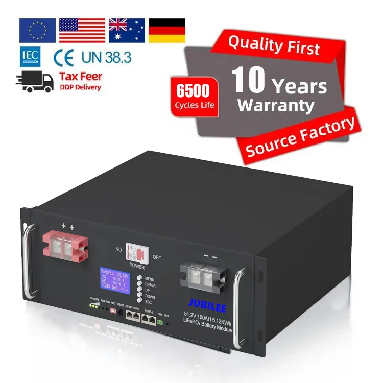 New Energy Solar Energy Storage System Lithium Ion Batteries Lifepo4 Solaire Batteries 48V 100Ah 5Kw 200ah Solar Lithium Battery
New Energy Solar Energy Storage System Lithium Ion Batteries Lifepo4 Solaire Batteries 48V 100Ah 5Kw 200ah Solar Lithium Battery