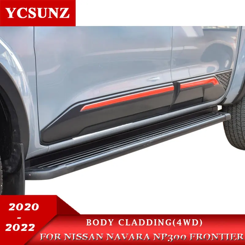 Body Cladding For Nissan Navara NP300 2020 2021 2022 4WD Frontier Double Cab Accessories Side Door Body Kit Cover
Body Cladding For Nissan Navara NP300 2020 2021 2022 4WD Frontier Double Cab Accessories Side Door Body Kit Cover