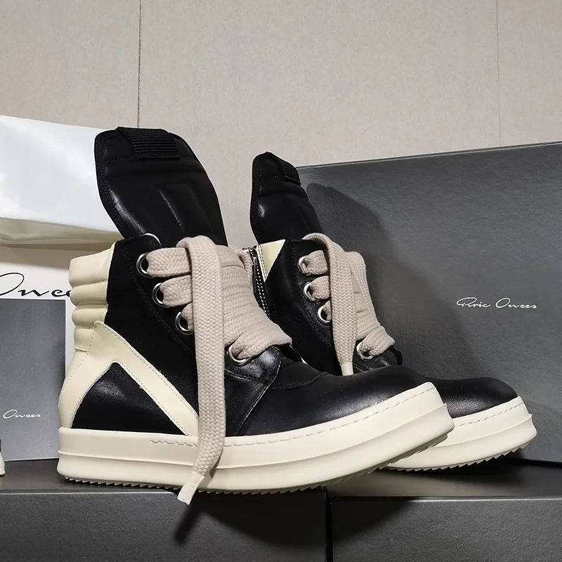 Top Hight Quality Men Casual Shoes Real Leather Womens Tennis Shoes Brand Designer Fashion Design Goth Y2K style RO shoes
Top Hight Quality Men Casual Shoes Real Leather Womens Tennis Shoes Brand Designer Fashion Design Goth Y2K style RO shoes
