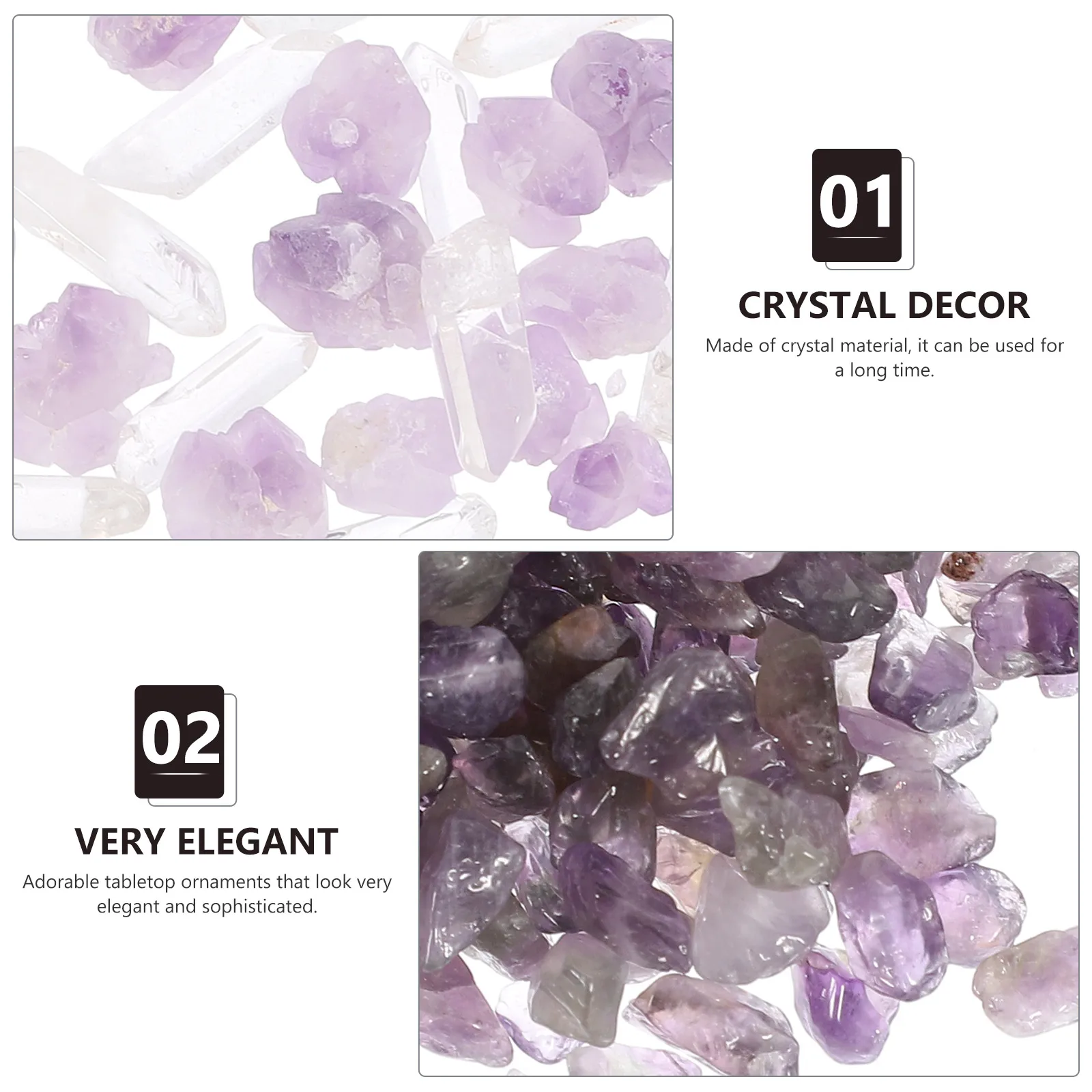 Amethyst Ornament Decoration Crystal Stones Natural Decorative Ornaments Small Crystals Office
Amethyst Ornament Decoration Crystal Stones Natural Decorative Ornaments Small Crystals Office