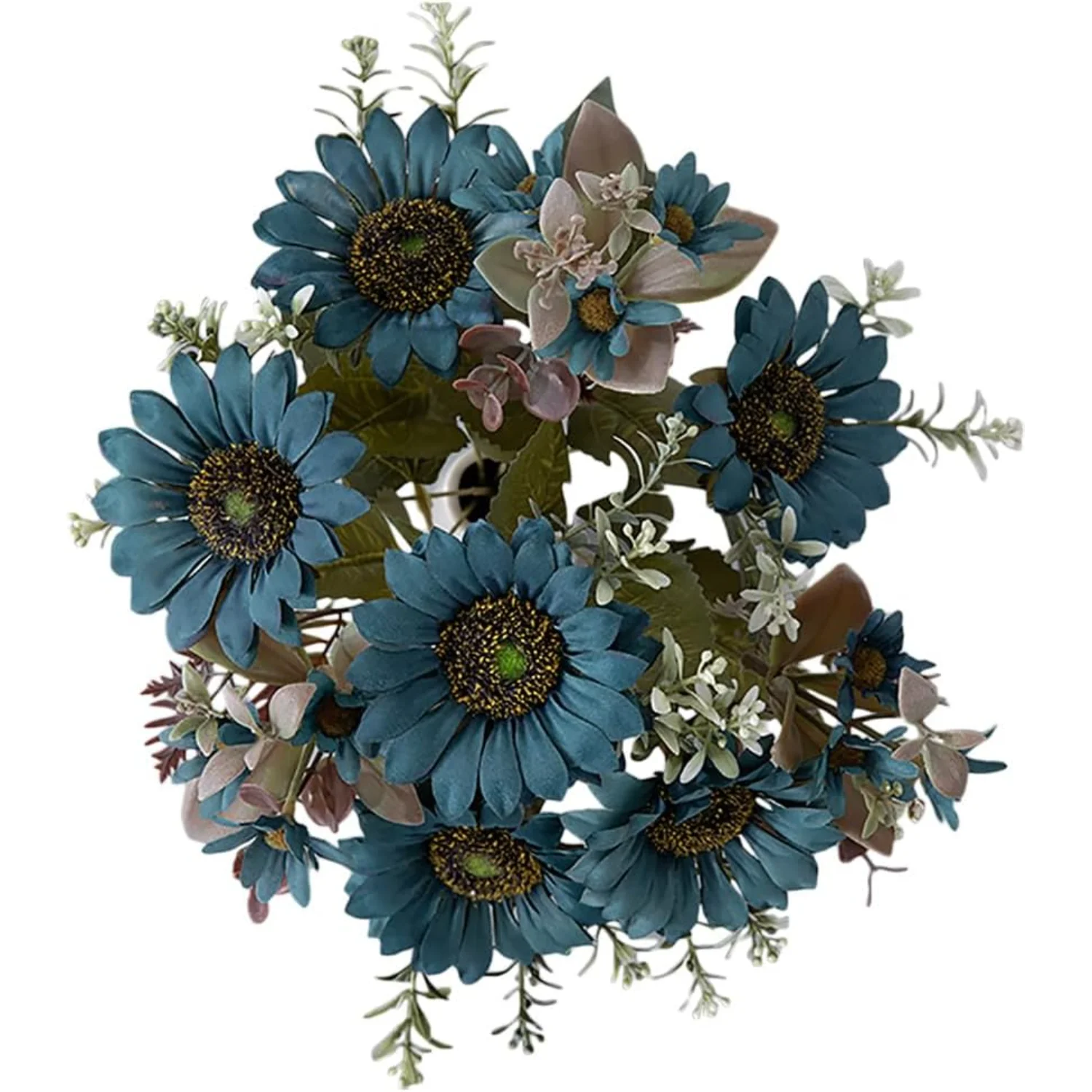 2 Set Artificial Sunflowers Bouquet Vintage Autumn Flower for Decoration,12 Floral Heads Faux Flowers Bunch for Decor,Bouq
2 Set Artificial Sunflowers Bouquet Vintage Autumn Flower for Decoration,12 Floral Heads Faux Flowers Bunch for Decor,Bouq
