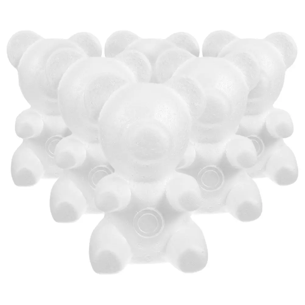 7Pcs White Foam Bear DIY Crafts Blank Shapes Creative Materials for Flower Arrangements Party Decor Foam Bear Craft Supplies
7Pcs White Foam Bear DIY Crafts Blank Shapes Creative Materials for Flower Arrangements Party Decor Foam Bear Craft Supplies