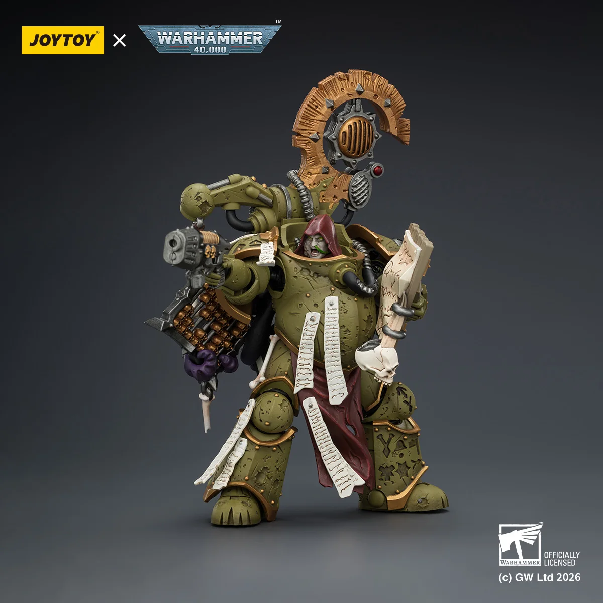 Предзаказ: Фигурки JOYTOY Warhammer 40K Death Guard Biologus Putrifier Tallyman, 2 шт., 1/18, аниме-фигурки
Предзаказ: Фигурки JOYTOY Warhammer 40K Death Guard Biologus Putrifier Tallyman, 2 шт., 1/18, аниме-фигурки