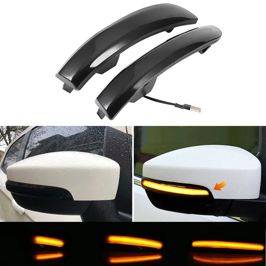 Sequential Dynamic LED Turn Signal Light Side Mirror Marker Lamp accessories Compatible with Ford Escape Ecosport 20132018,20122
Sequential Dynamic LED Turn Signal Light Side Mirror Marker Lamp accessories Compatible with Ford Escape Ecosport 20132018,20122