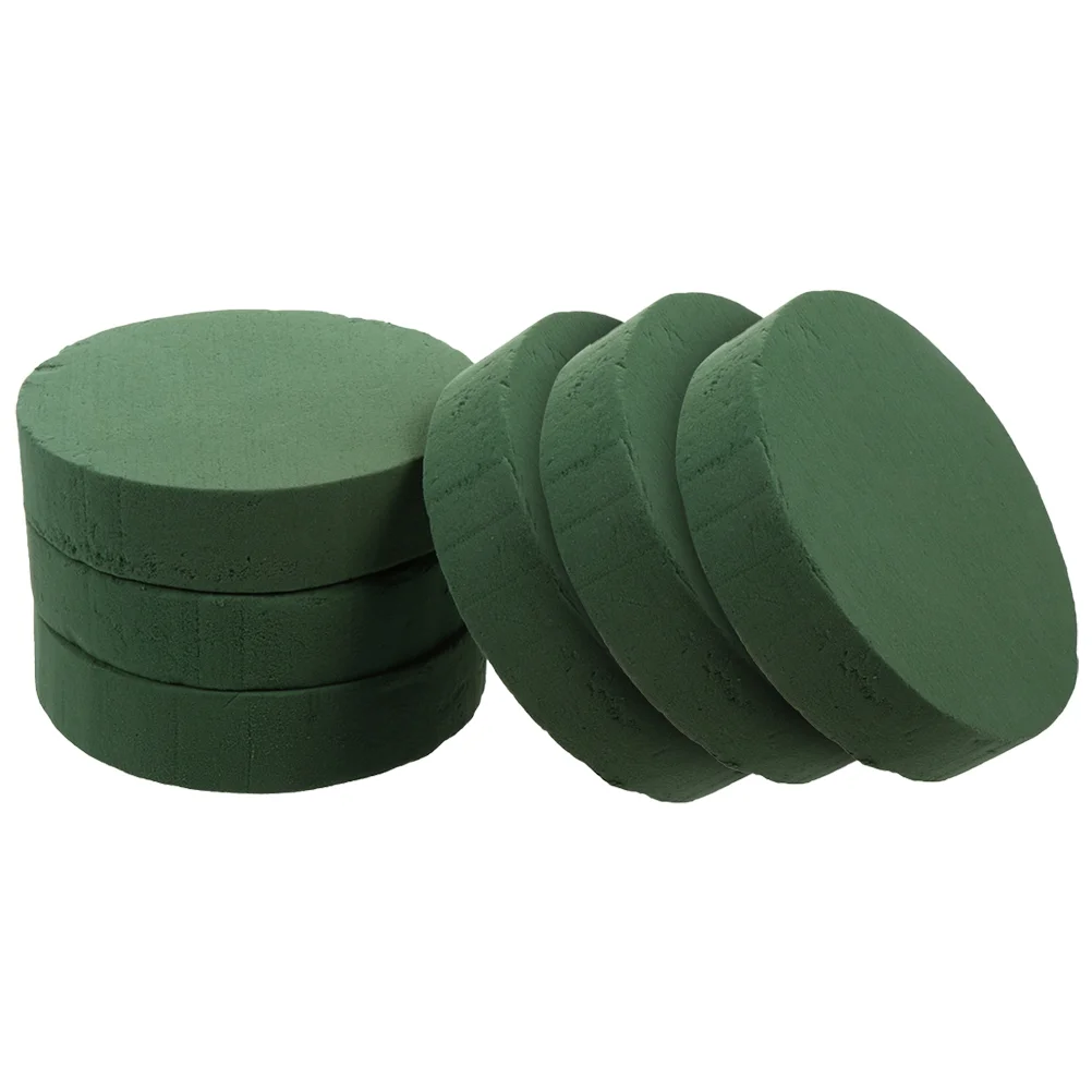 6 Pcs Flower Mud Floral Arrangement Froth Accessory Round Wedding Water Absorb Base Supplies
6 Pcs Flower Mud Floral Arrangement Froth Accessory Round Wedding Water Absorb Base Supplies