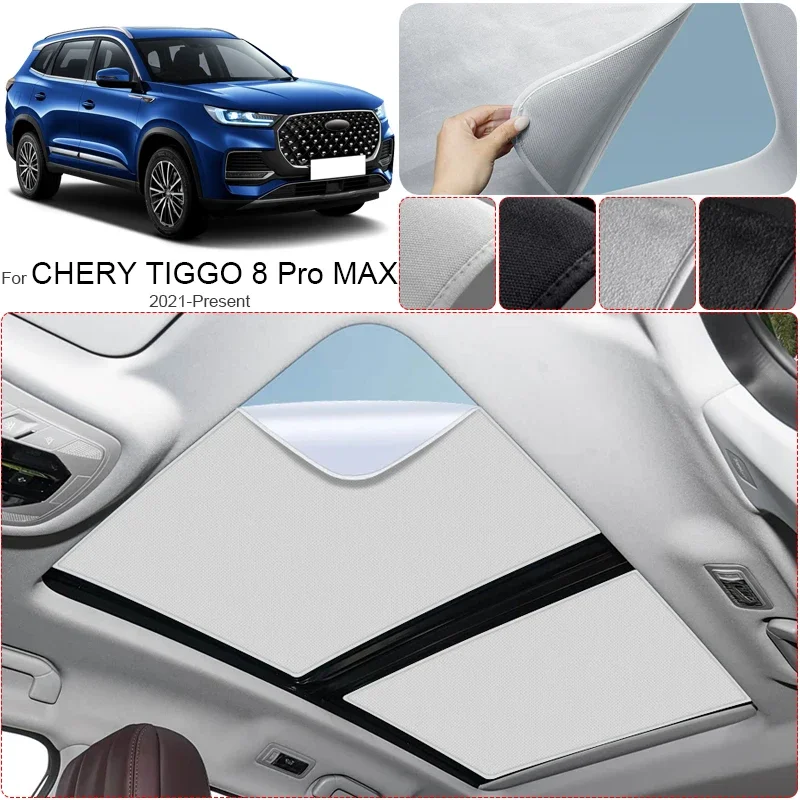 Suede Fabric Electrostatic Adsorption Sunroof Sunshade for Chery Tiggo 8 Pro Max 2021-2026
Suede Fabric Electrostatic Adsorption Sunroof Sunshade for Chery Tiggo 8 Pro Max 2021-2026