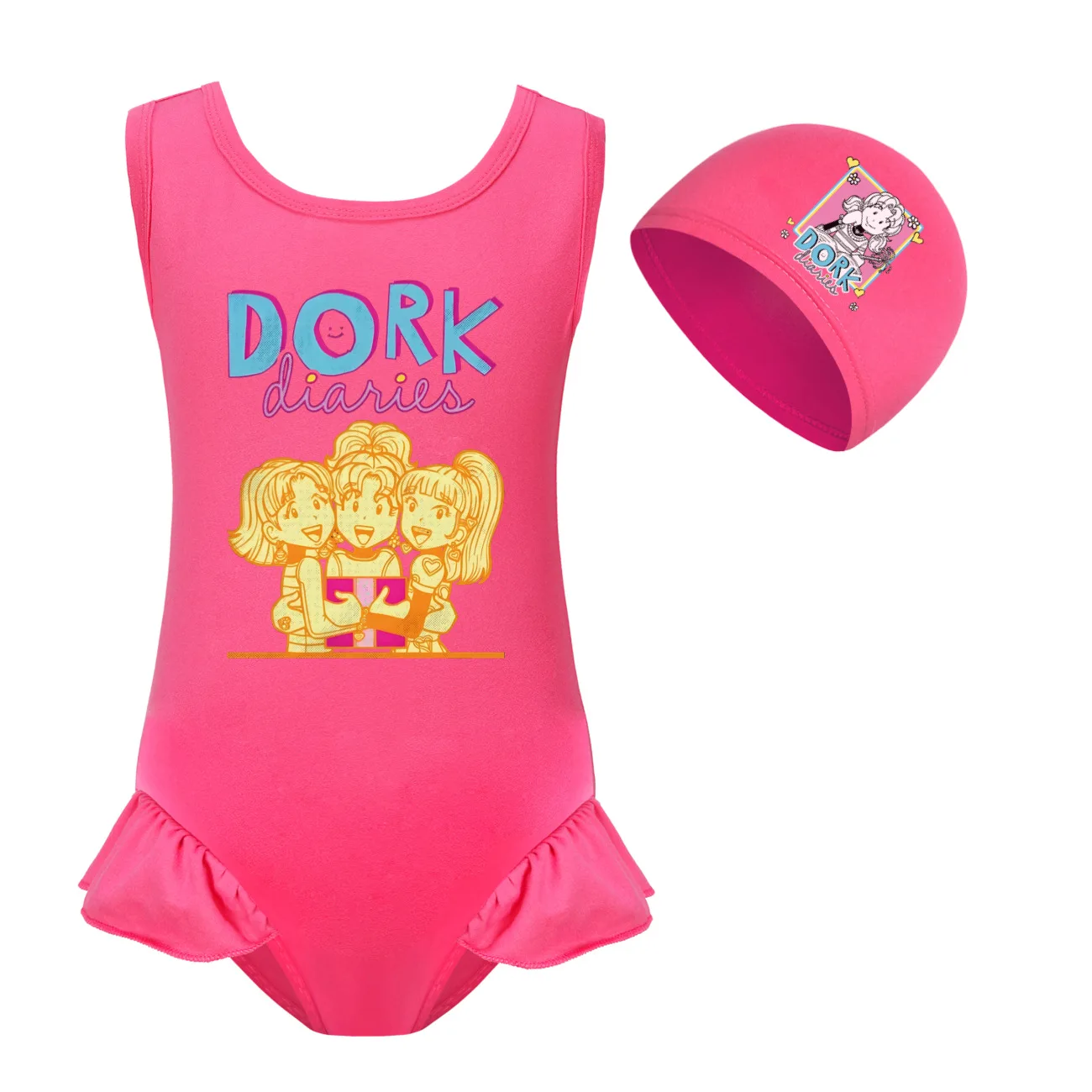 Dork Diarie Clothes Kids Fashion One-Piece Bathing Suits Baby Girls Swimsuit Children's Summer Swimwear Toddler Girl Beach Suit
Dork Diarie Clothes Kids Fashion One-Piece Bathing Suits Baby Girls Swimsuit Children's Summer Swimwear Toddler Girl Beach Suit