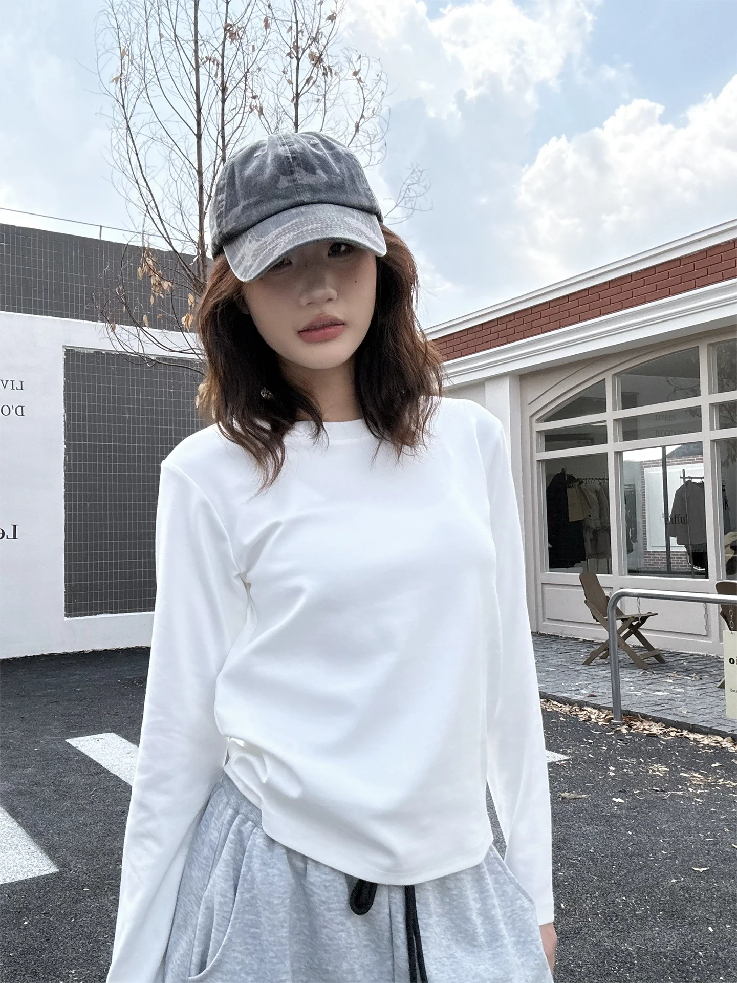 Футболка Don Cry Basic Versatile Color Long Sleeve, новая осенне-зимняя американская базовая модель, топ
Футболка Don Cry Basic Versatile Color Long Sleeve, новая осенне-зимняя американская базовая модель, топ