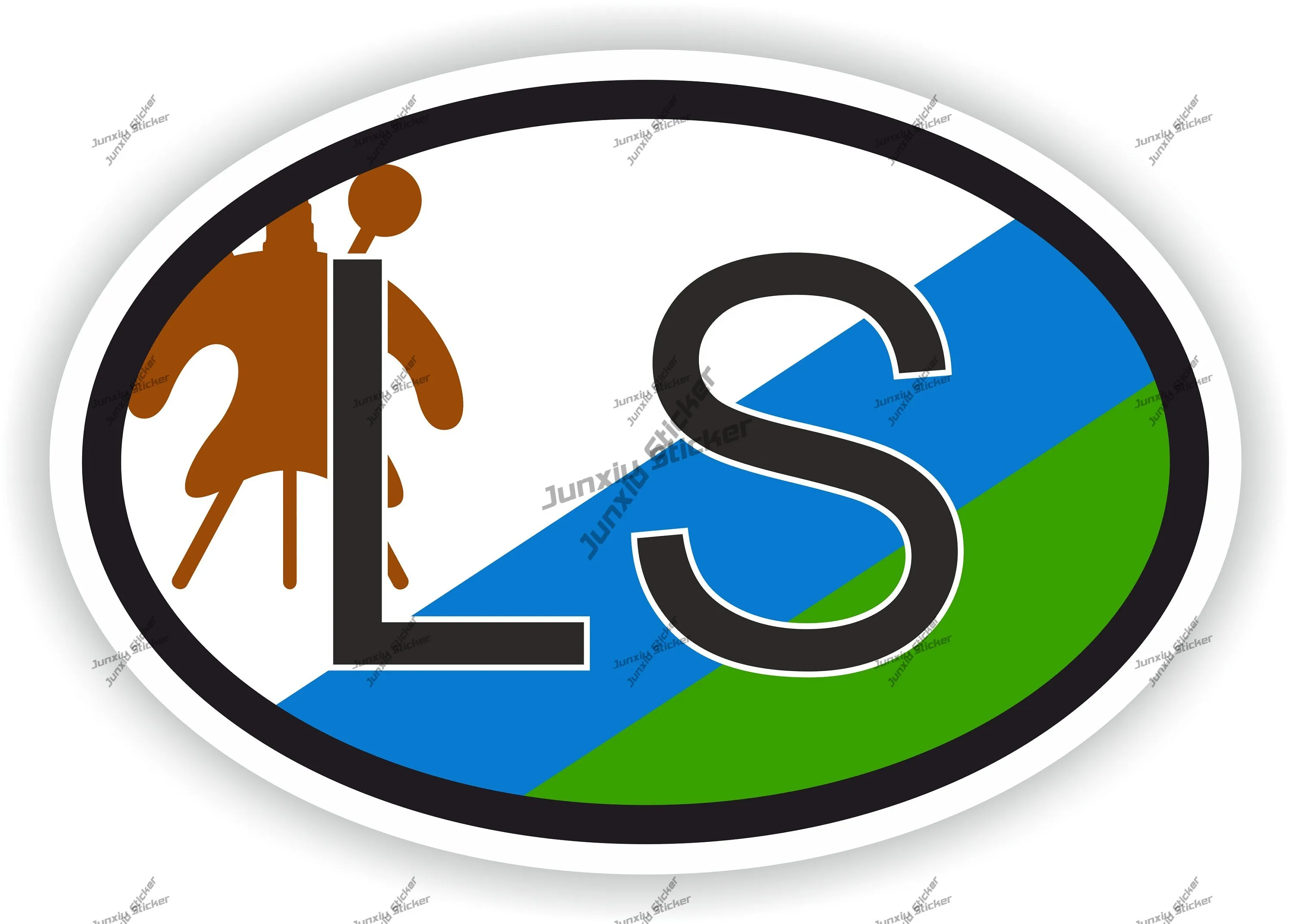 Lesotho Ls Flag Country Code Oval Sticker Accesorios Para Autom vil Scratch-proof Accessories For The Car Tuning Stickers Auto
Lesotho Ls Flag Country Code Oval Sticker Accesorios Para Autom vil Scratch-proof Accessories For The Car Tuning Stickers Auto