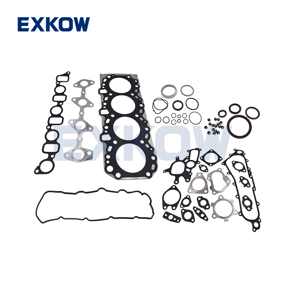 Комплект прокладок для ремонта двигателя для TOYOTA HILUX 1KDFTV KUN51 04111-0L101
Комплект прокладок для ремонта двигателя для TOYOTA HILUX 1KDFTV KUN51 04111-0L101
