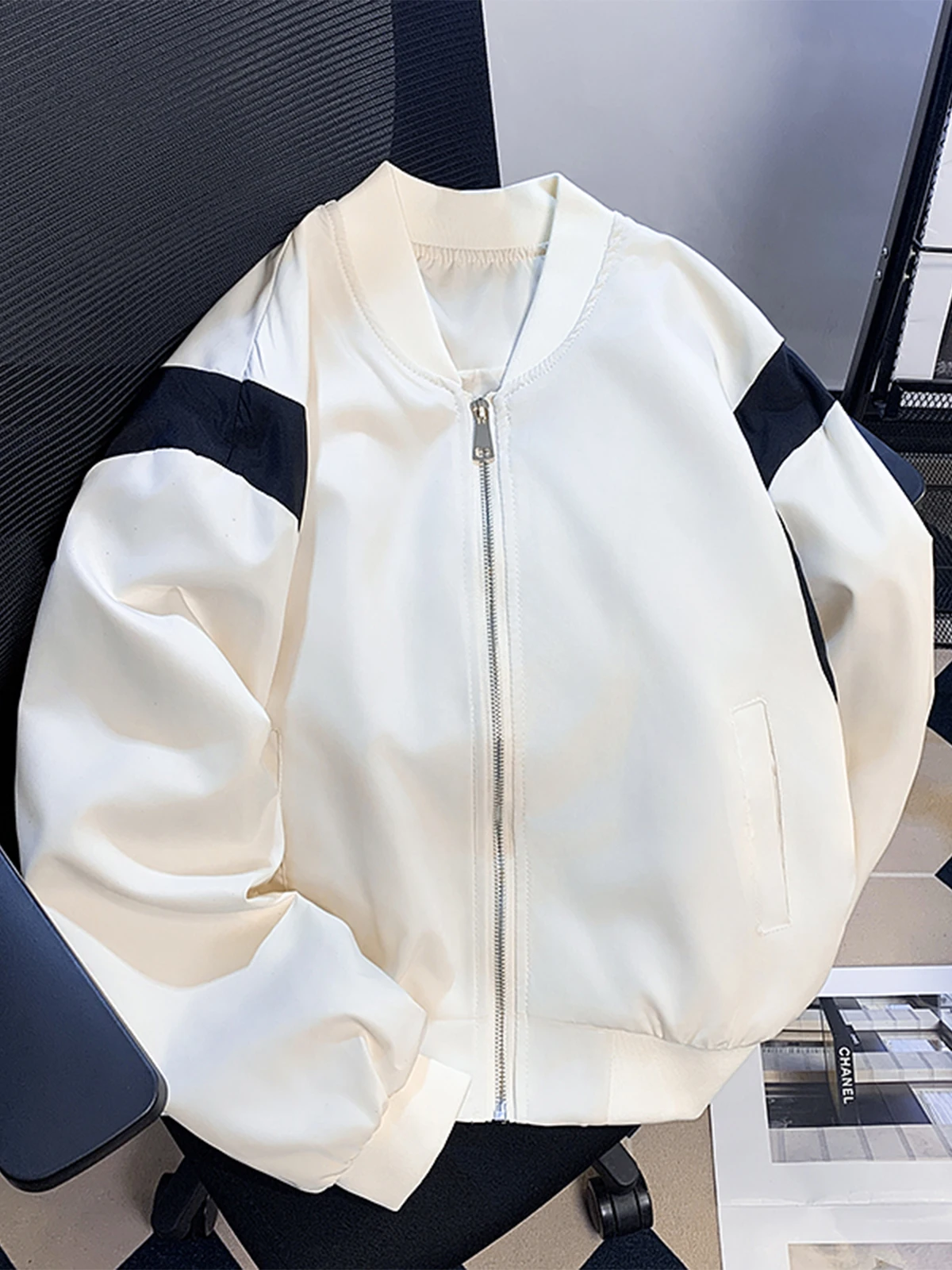 Spring Coat Jacket Mens Male Work Clothes Zipper Daily Durable Easy Care Large Size Long Sleeve Loose Outdoor Streetwear B125
Spring Coat Jacket Mens Male Work Clothes Zipper Daily Durable Easy Care Large Size Long Sleeve Loose Outdoor Streetwear B125