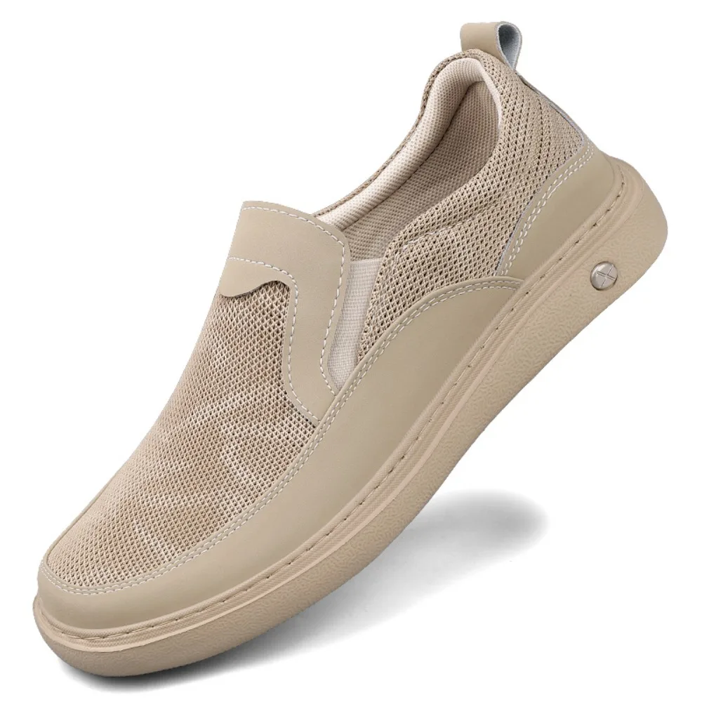 2026 Men's Summer Casual Shoes Slip-On Mesh Flats Comfortable Man Sneakers Round Toe Loafers Non-Slip Male Driving Shoes
2026 Men's Summer Casual Shoes Slip-On Mesh Flats Comfortable Man Sneakers Round Toe Loafers Non-Slip Male Driving Shoes