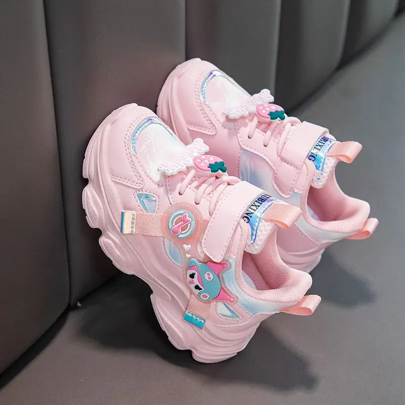 Soft-soled Kulomie Girls Leather Sneakers 2026 Spring and Autumn New Dad Shoes Girls Shoes Non-slip Running Shoes
Soft-soled Kulomie Girls Leather Sneakers 2026 Spring and Autumn New Dad Shoes Girls Shoes Non-slip Running Shoes