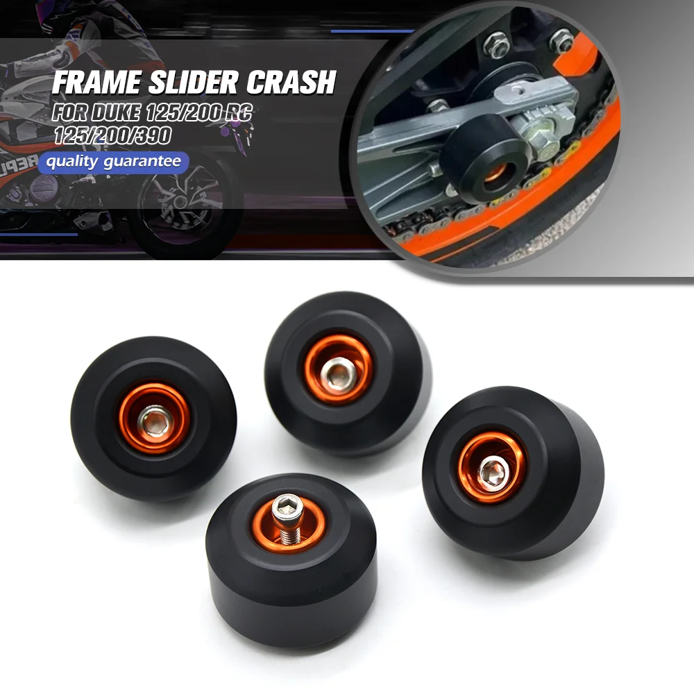FOR DUKE 125/200 2012-2024 Wheel Frame Slider Crash Protector Pads CNC Accessories Aluminum Motorcycle RC 125/200/390 2014-2018
FOR DUKE 125/200 2012-2024 Wheel Frame Slider Crash Protector Pads CNC Accessories Aluminum Motorcycle RC 125/200/390 2014-2018