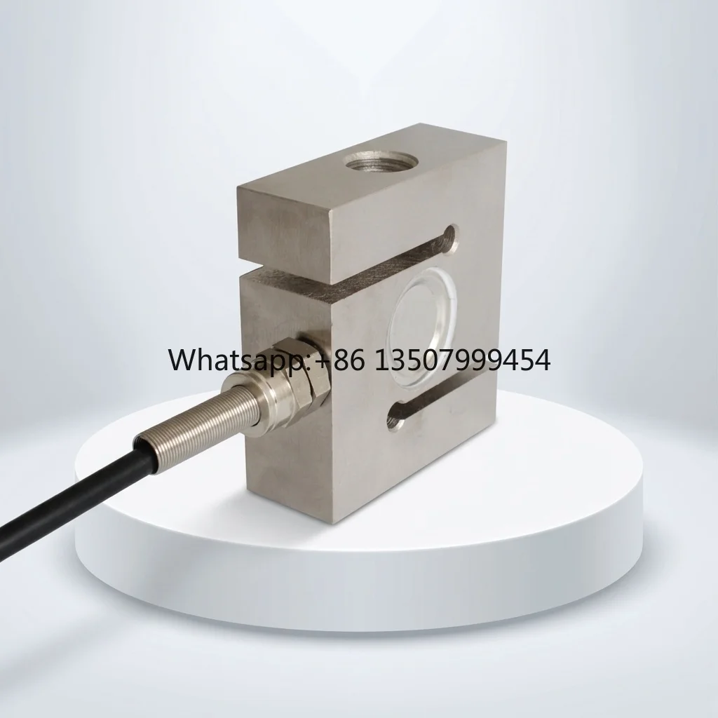 CE Compliant S-Type Load Cell 2.0mV/V Output 0.05% F.S. Nonlinearity Replacement Replacement Weighing Load Cell for Belt Scale
CE Compliant S-Type Load Cell 2.0mV/V Output 0.05% F.S. Nonlinearity Replacement Replacement Weighing Load Cell for Belt Scale
