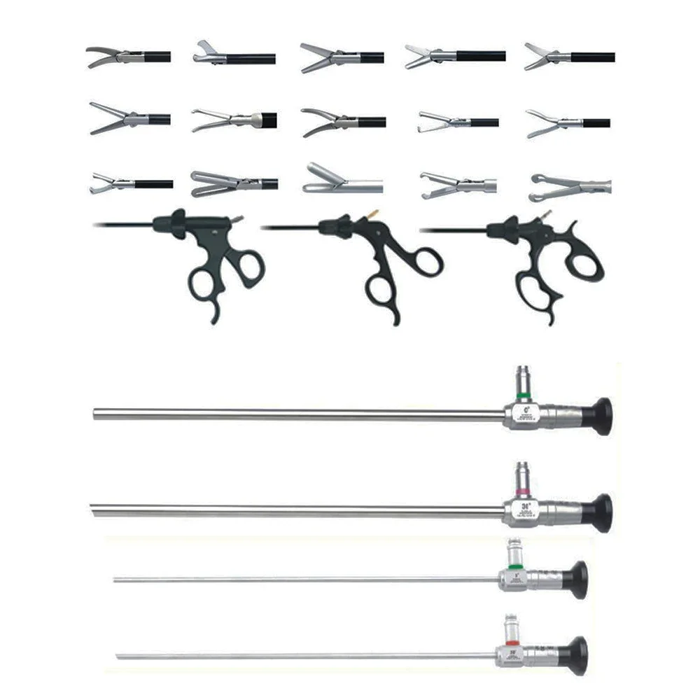 Laparoscopic Instrument Set J0830B 10mm 30degree 325mm Laparoscope, J1830 5mm 30degree 290mm Laparoscope
Laparoscopic Instrument Set J0830B 10mm 30degree 325mm Laparoscope, J1830 5mm 30degree 290mm Laparoscope