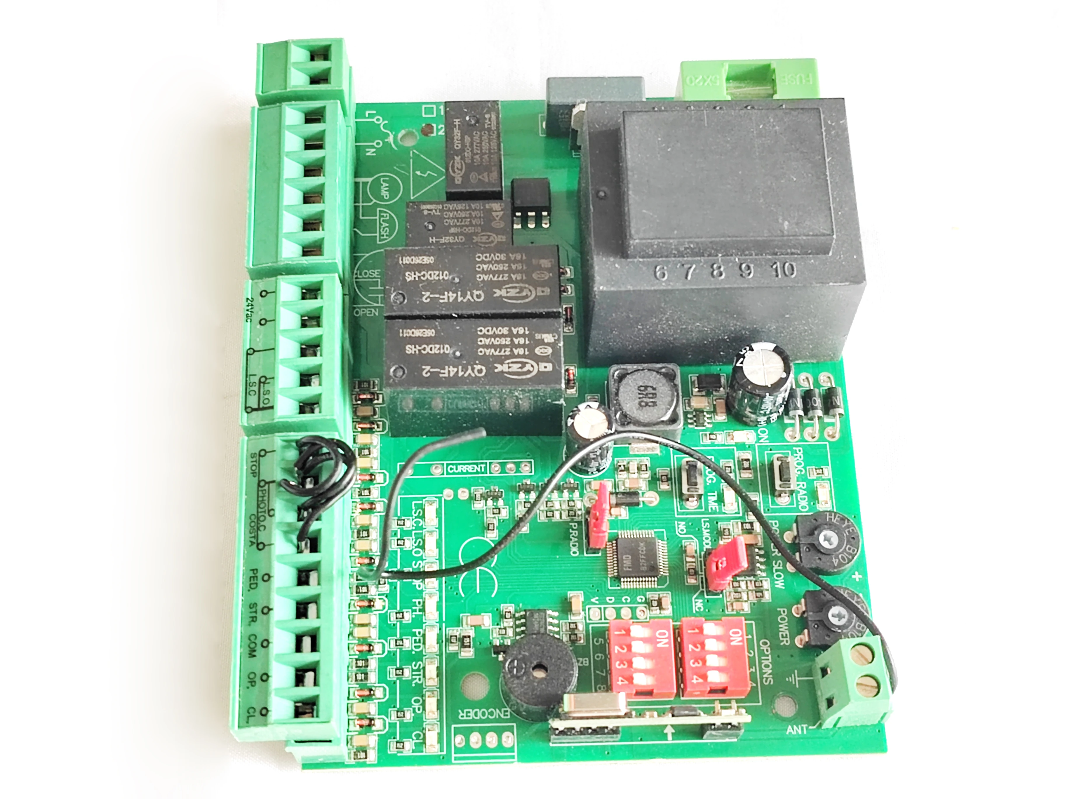 220V or 110VAC PCB Board Card for Automatic Sliding Gate Opener Control Board Panel Smart Control Center System Replace Fittings
220V or 110VAC PCB Board Card for Automatic Sliding Gate Opener Control Board Panel Smart Control Center System Replace Fittings