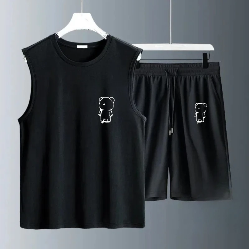 Men's Tank Top Sets 2026 Summer Quick drying running crewneck oversize beach seaside sports two-piece Breathable sports suits
Men's Tank Top Sets 2026 Summer Quick drying running crewneck oversize beach seaside sports two-piece Breathable sports suits