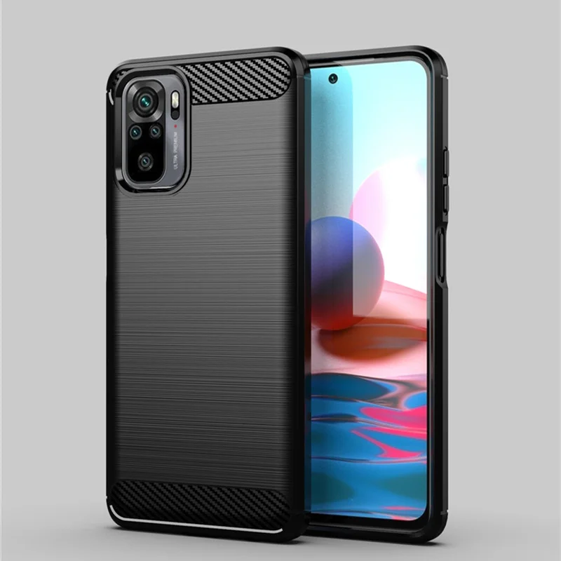 For Xiaomi Redmi Note 10 4G Case For Redmi Note 10 4G Cover Shockproof Carbon Fiber Protective Phone Bumper For Redmi Note 10 4G
For Xiaomi Redmi Note 10 4G Case For Redmi Note 10 4G Cover Shockproof Carbon Fiber Protective Phone Bumper For Redmi Note 10 4G
