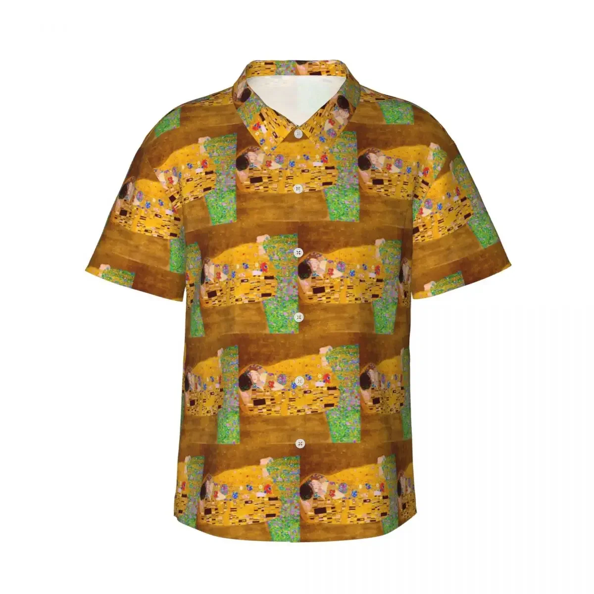 Gustav Klimt The Kiss Abstract Freyas Art Men's Shirts Hawaiian Short Sleeve Shirt Funny Lapel Tops for Summer Beach
Gustav Klimt The Kiss Abstract Freyas Art Men's Shirts Hawaiian Short Sleeve Shirt Funny Lapel Tops for Summer Beach
